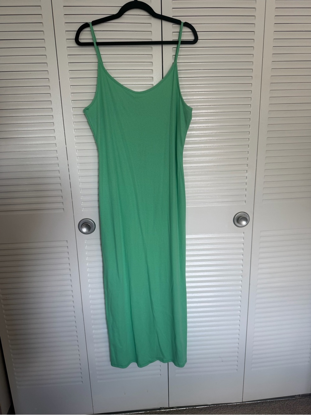 Fashion Nova Mint Green Spaghetti-Strap Maxi Dress